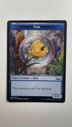 MTG Streets of New Capenna Fish Token #4 - Image 1