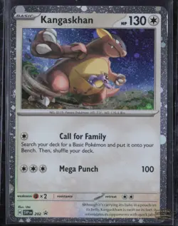 Kangaskhan (Cosmos Holo) 202 Holo Holo Rare Scarlet & Violet Promo Pokemon NM/M - Image 1