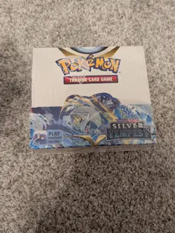 Pokemon TCG Sword & Shield Silver Tempest Booster Box 36 Packs Factory Sealed - Image 1