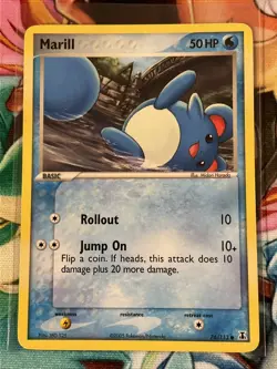 2005 Pokemon TCG Delta Species Marill 76/113 NEAR MINT - Image 1