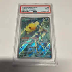 Misty's Psyduck 193/182 Destined Rivals Illustration Rare Holo PSA 9 - Image 1
