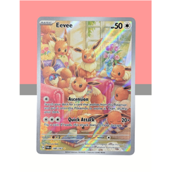 Eevee 188/167 Illustration Rare Full Art Holo Sv06 Twilight Masquerade EN - Image 1