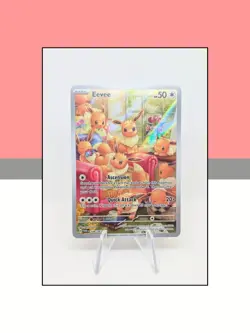 Eevee 188/167 Illustration Rare Full Art Holo Sv06 Twilight Masquerade EN - Image 2