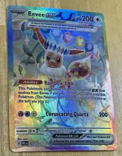 Pokemon Eevee EX Full Art SIR Holo 167/131 Prismatic Custom - Image 1