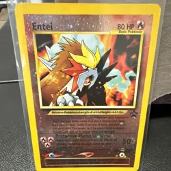 Wizards of the Coast Entei 34/53 Wotc Promo 2001 Reverse Holo Promo 80 HP - Image 1