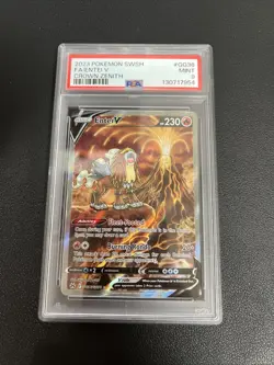 2023 Pokemon SWSH FA/Entei V Crown Zenith Graded 9 Mint - Image 1