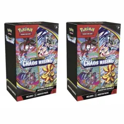 X2 Pokemon TCG ME04: Chaos Rising Booster Bundle New Sealed - Image 1
