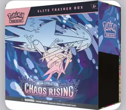 Pokemon Chaos Rising Elite Trainer Box ETB - Image 1