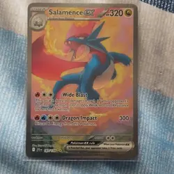Salamence ex 187/159 SV09 Journey Together Special Illustration Rare Holo ENG - Image 1