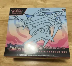 Pokemon Center Mega Evolution Chaos Rising Elite Trainer Box PC ETB IN HAND‼ - Image 1