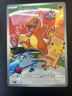 Pokemon TCG Charmander 038 First Partner Collection Black Star Promo - Image 1