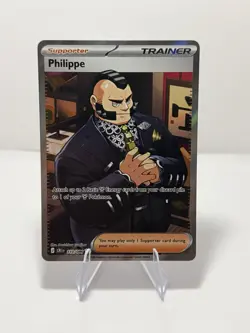 Phillipe 110/086 Chaos Rising Full Art NM Pack Fresh Pokemon TCG - Image 1