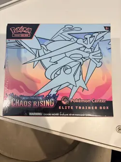 Chaos Rising POKEMON CENTER Elite Trainer Box ETB - SEALED - READ DESCRIPTION - Image 1