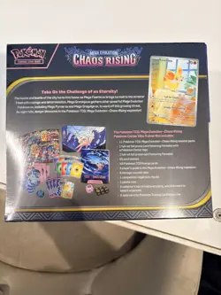 Chaos Rising POKEMON CENTER Elite Trainer Box ETB - SEALED - READ DESCRIPTION - Image 5