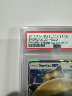 2016-19 Pokemon SM Black Star Promos Snorlax #SM05 - Image 2