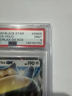 2016-19 Pokemon SM Black Star Promos Snorlax #SM05 - Image 3