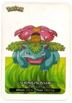 VENUSAUR #003 LAMINCARD COLECCION POKEMON LAMINCARDS 2005 EDIBAS (USADA) - Image 1