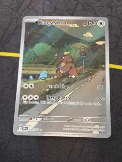 Pokemon TCG Kangaskhan 204/182 Destined Rivals Illustration Rare Check - Image 1