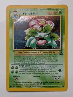 Venusaur #13 Holo - Black Star Promo - NM - Pokemon 2000 - Image 1