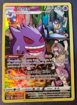 Gengar TG06/TG30 NM Trainer Gallery Lost Origin Pokemon TCG Holo Near Mint - Image 1