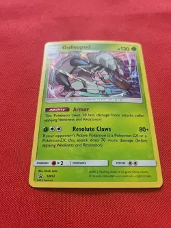 Pokemon: Golisopod Sun & Moon 2017 Guardians Rising 9/145 Holo - MP - E109 - Image 3