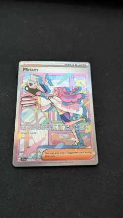 Pokemon Miriam 251/198 SV01 Scarlet & Violet SIR Full Art Trainer Holo English - Image 1