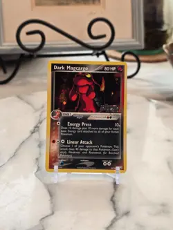 Pokemon TCG Dark Magcargo 38/109 Team Rocket Returns Reverse Holo LP - Image 1