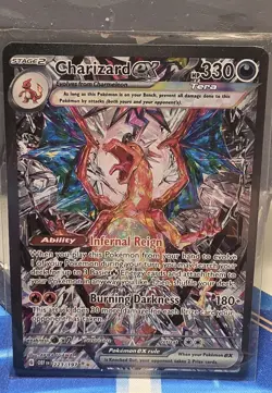 Charizard 223/197 Sv: Pokemon Obsidian Flames SIR Special Illustration Rare - Image 1