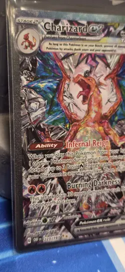 Charizard 223/197 Sv: Pokemon Obsidian Flames SIR Special Illustration Rare - Image 4