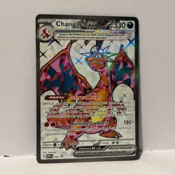 Charizard ex 056 Scarlet & Violet Black Star Promo Full Art Pokemon TCG NM - Image 2