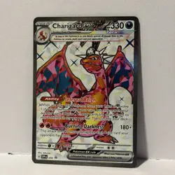 Charizard ex 056 Scarlet & Violet Black Star Promo Full Art Pokemon TCG NM - Image 3