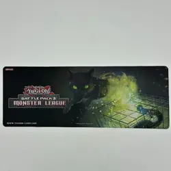 Yugioh Battle Pack 3 Monster League Quantum Cat Playmat Authentic RARE! - Image 1