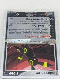 Umbreon ex - 112/115 Unseen Forces - Holo Ultra Rare - Pokemon TCG - Nintendo MP - Image 4