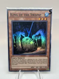 Yu-Gi-Oh King of the Swamp FUEN-EN040 1st Edition Super Rare NM - Image 1