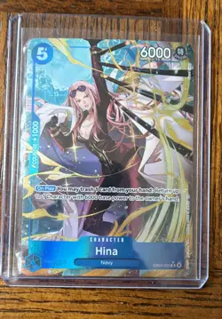 Hina (Alternate Art) EB03-025 Extra Booster: One Piece Heroines Edition Foil - Image 1