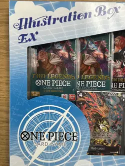 NEW One Piece Illustration Box Ex Jewerly Bonney Rob Lucci Two Legends Emperors - Image 3