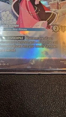 Disney Lorcana TCG Belle - Snowfield Strategist Winterspell Enchanted 236/204 - Image 3