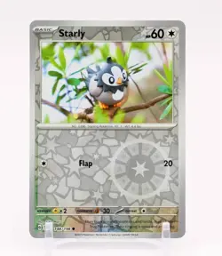 Starly - 148/198 Scarlet & Violet Reverse Holo Common Pokemon - NM/MINT - Image 1