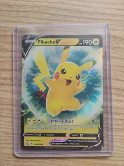 Pikachu V SWSH198 SWSH: Sword & Shield Promo Cards Holo - Image 1