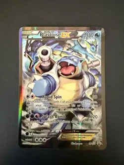 Pokemon Blastoise EX Full Art Promo XY122 XY Holo Card Pokemon TCG 6+ Age - Image 1