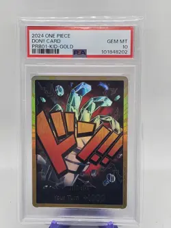 Eustass"Captain"Kid Gold Don!! Card Psa 10 Prb01 - Image 1