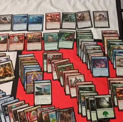 Wizards Magic: The Gathering 200 Card Lot Streets Unfinity Ride Guide Newsie - Image 3