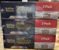 Pokemon Surging Sparks Elite Trainer Box + Booster Bundle, 2-pack ~ Costco Set - Image 2