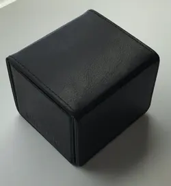 Ultra Pro Card Protection Vivid Alcove Edge Deck Box - Black - Image 1