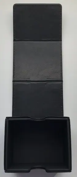 Ultra Pro Card Protection Vivid Alcove Edge Deck Box - Black - Image 3