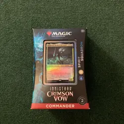 Magic The Gathering Innistrad Crimson Vow Commander Deck Spirit Squadron SEALED - Image 1
