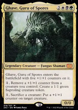 Ghave, Guru of Spores - M - Double Masters 2022 - 216 - NM - Image 1