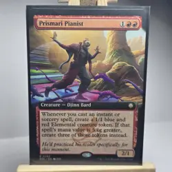 Prismari Pianist (Extended Art) Commander: Secrets of Strixhaven Regular - Image 1