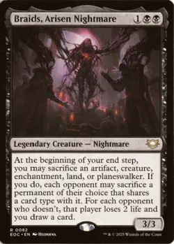 Braids, Arisen Nightmare 82 EOC Commander: Edge of Eternities NM - Image 1