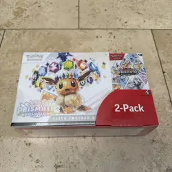 Pokemon Prismatic Evolutions Elite Trainer Box & Booster Bundle - Costco 2 Pack - Image 2